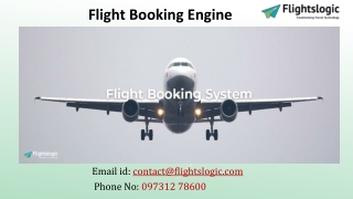 Flight Booking Engine