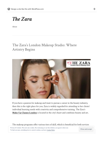 The Zara’s London Makeup Studio Where Artistry Begins (2)