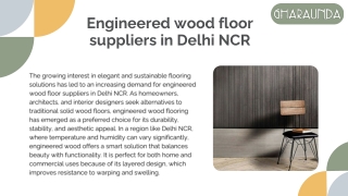engineered wood floor suppliers in delhi ncr