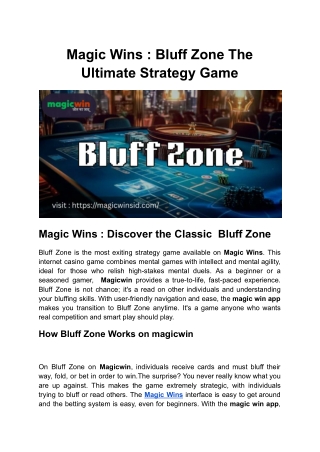 Magic Wins _ Bluff Zone The Ultimate Strategy Game  (1)