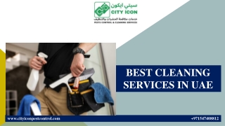 BEST CLEANING SERVICES IN UAE