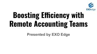 boosting efficiency with remote accounting teams