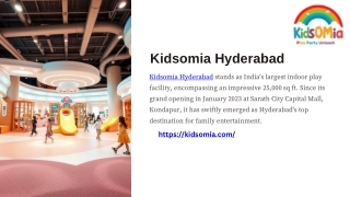 Kidsomia Hyderabad
