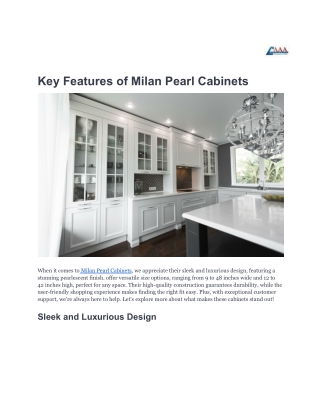 Key Features of Milan Pearl Cabinets (1)
