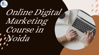 Online Digital Marketing Course in Noida