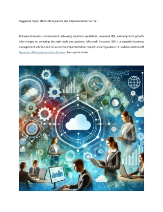 suggested topic microsoft dynamics