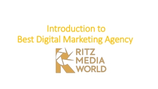 Ritz Media World Best Digital Marketing Agency