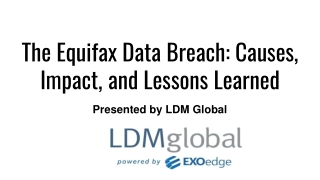 The Equifax Data Breach_ Causes, Impact, and Lessons Learned