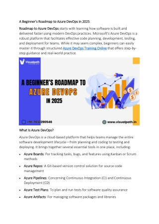 Azure DevOps Training in Chennai | Visualpath