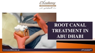 ROOT CANAL TREATMENT IN ABU DHABI