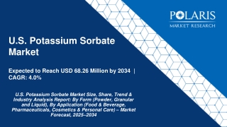 U.S. Potassium Sorbate Market