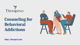 Counseling for Behavioral Addictions - therapevo.com