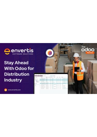 Stay Ahead with Odoo for Distribution Industry