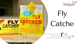 Tired of Flies Discover the Smart, Herbal Solution with Mikado Fly Catcher
