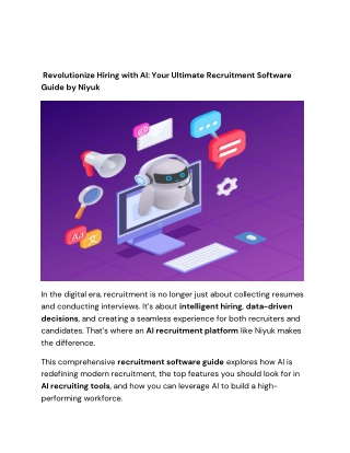 Revolutionize Hiring with AI Your Ultimate Recruitment Soft