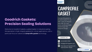 High-Performance Camprofile Gaskets for Critical Sealing Applications