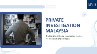 Private Investigation Malaysia