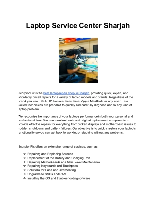 Laptop Service Center Sharjah (1)