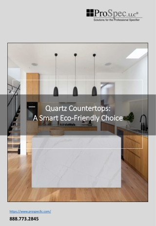 Quartz Countertops A Smart Eco-Friendly Choice