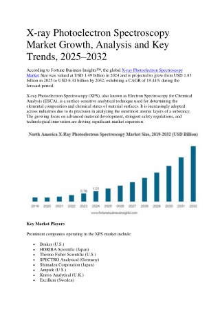 X-ray Photoelectron Spectroscopy Market