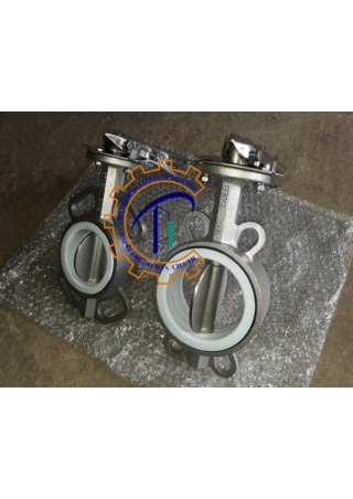 Van bướm inox 316 tay gạt - htvietnamvalve