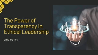 the power of transparency in ethical leadership