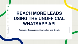 Reach More Leads Using the Unofficial WhatsApp API