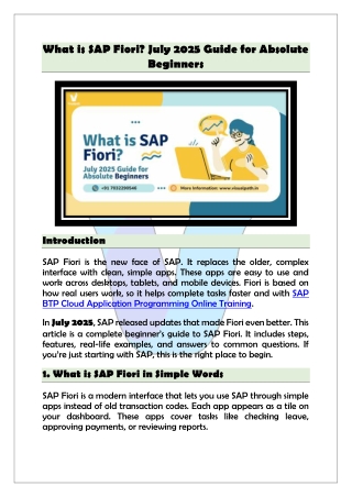 Top SAP Cloud Application Programming Training in Hyderabad