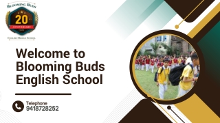 Welcome to Blooming Buds English School
