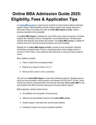 _Online BBA Admission Guide 2025_ Eligibility, Fees & Application Tips