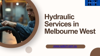 hydraulic services in melbourne west