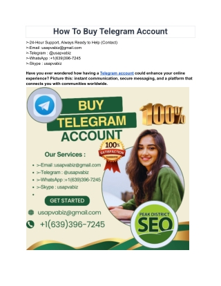 how to buy telegram account