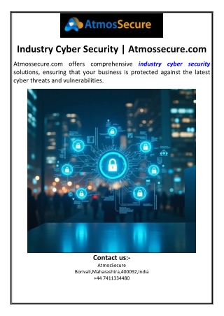 industry cyber security atmossecure com