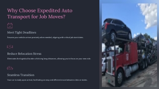 Expedited Auto Transport