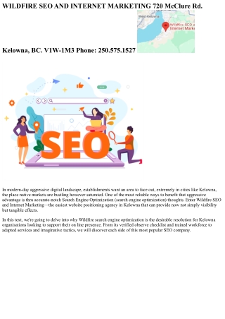 Why Wildfire website positioning is the Top Choice for Kelowna Businesses