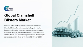 global clamshell blisters market