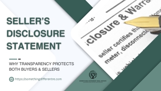 Seller’s Disclosure Statement -  Everything You Should Know