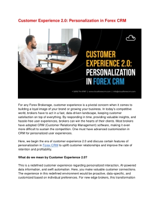 Copy of Customer Experience 2.0_ Personalization in Forex CRM.pdf2