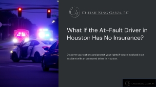 what if the at fault driver in houston