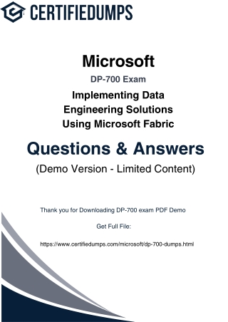 DP-700 exam dumps