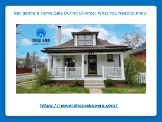 Navigating a Home Sale During Divorce What You Need to Know