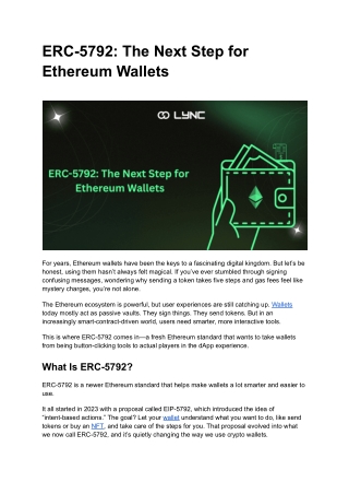 erc 5792 the next step for ethereum wallets