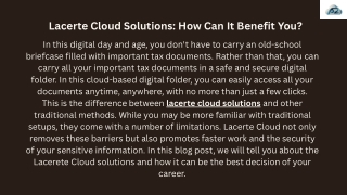 The Future of Tax Prep: Why Lacerte Hosting is Your Next Strategic Move