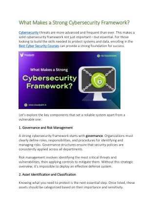 Cyber Security Certification Online Course | Visualpath