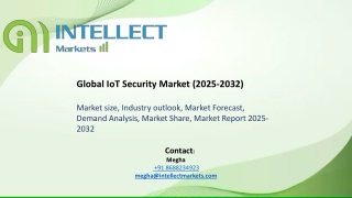 global iot security market 2025 2032 market size