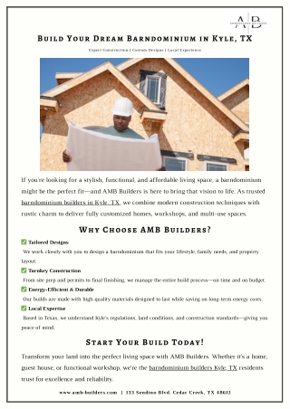 build your dream barndominium in kyle tx