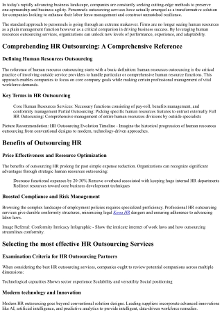 Building a Resistant Labor Force Via Personnel Outsourcing