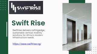 Trusted Lift Solutions in Nigeria for Smooth Vertical Movement