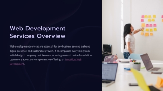web development services overview