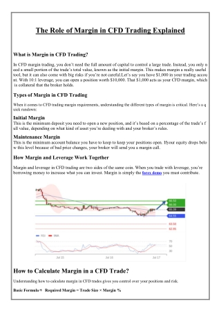 The Role of Margin in CFD Trading Explained